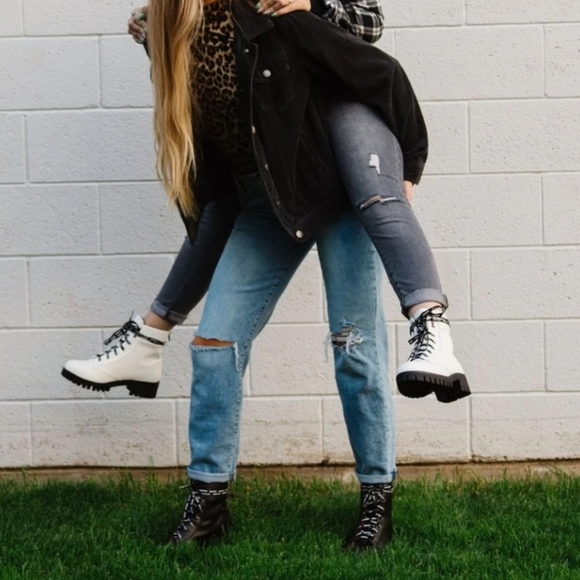 🖤Just In🖤 Luna  Combat Boot - Picture 7 of 9